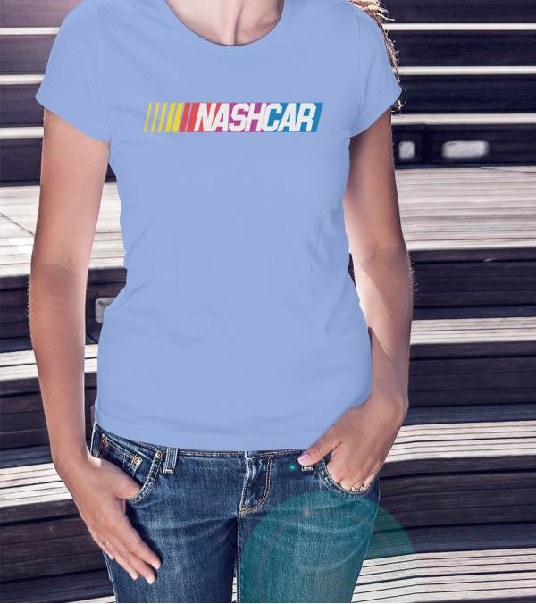 Wobovan Mitchell Nashcar Racing Strip T-Shirt
