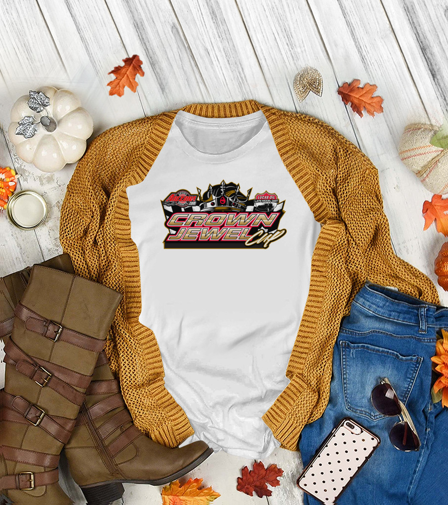 Arizona Speedway Lucas Oil Late Model Dirt Series Crown Jewel Cup T-Shirt