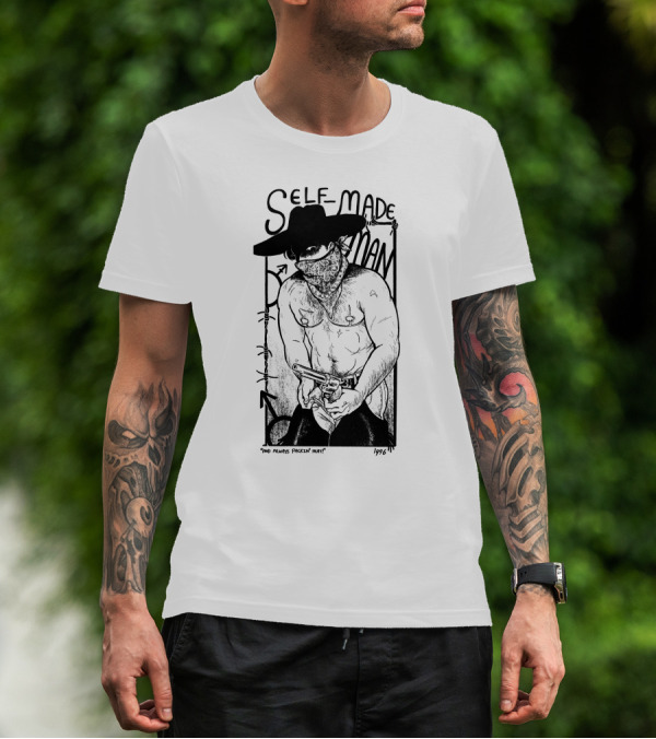 Self-Made Man 1996 And Always Packin Heat Cowboy Bandit T-Shirt