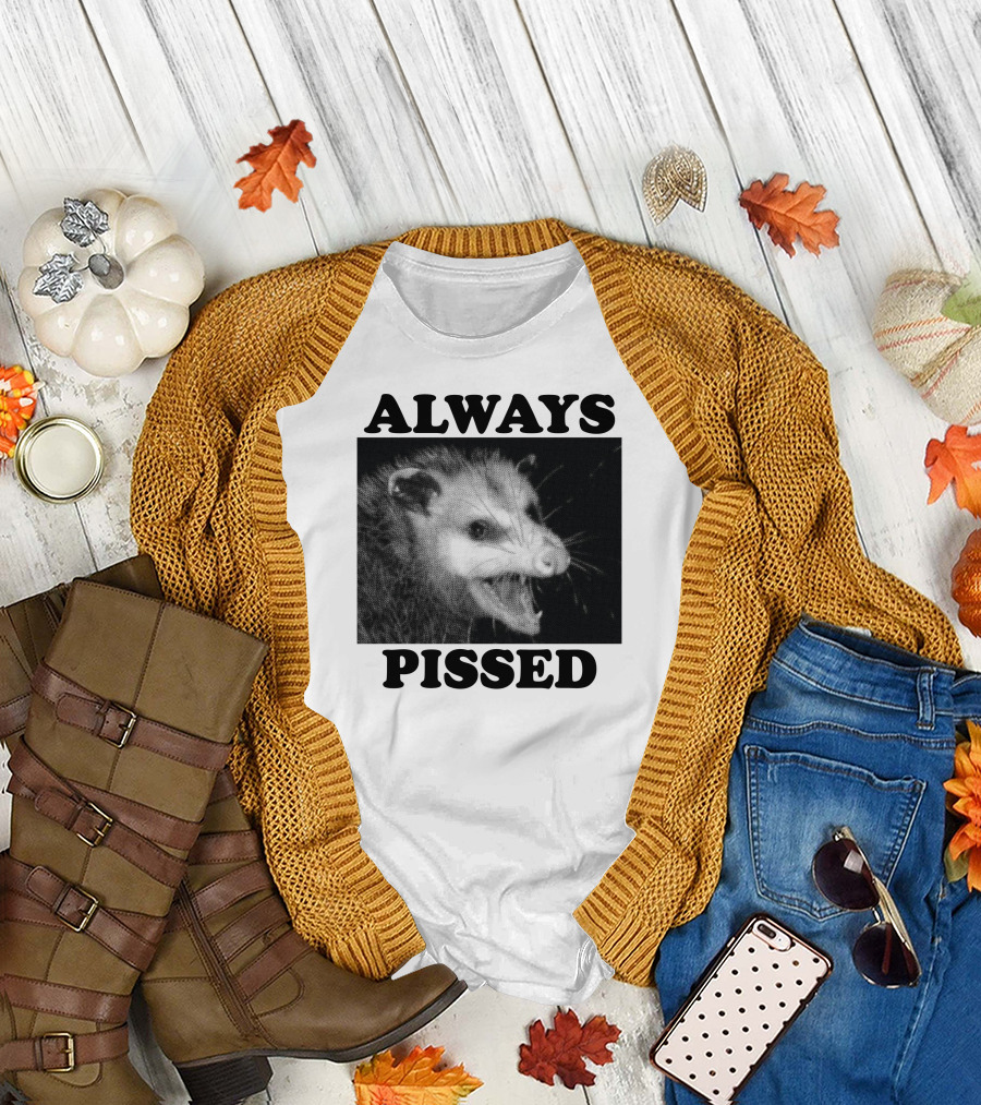 Always Pissed Possum Wicked Clothes T-Shirt