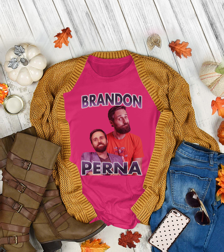 Brandon Perna Sports Humor Icon Duo T-Shirt