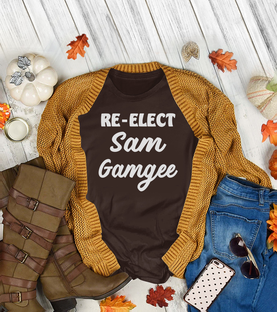 Re-Elect Sam Gamgee Lord of the Rings Campaign T-Shirt
