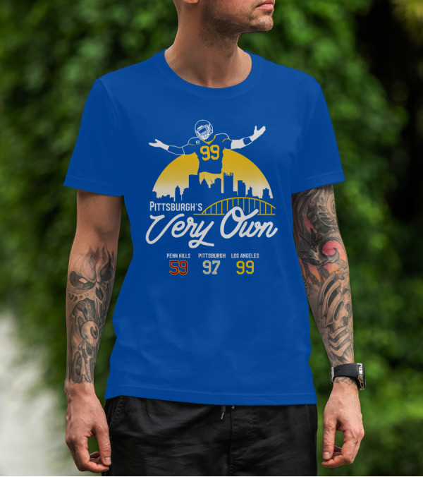 Pittsburgh's Very Own Penn Hills 59 Pittsburgh 97 Los Angeles 99 T-Shirt