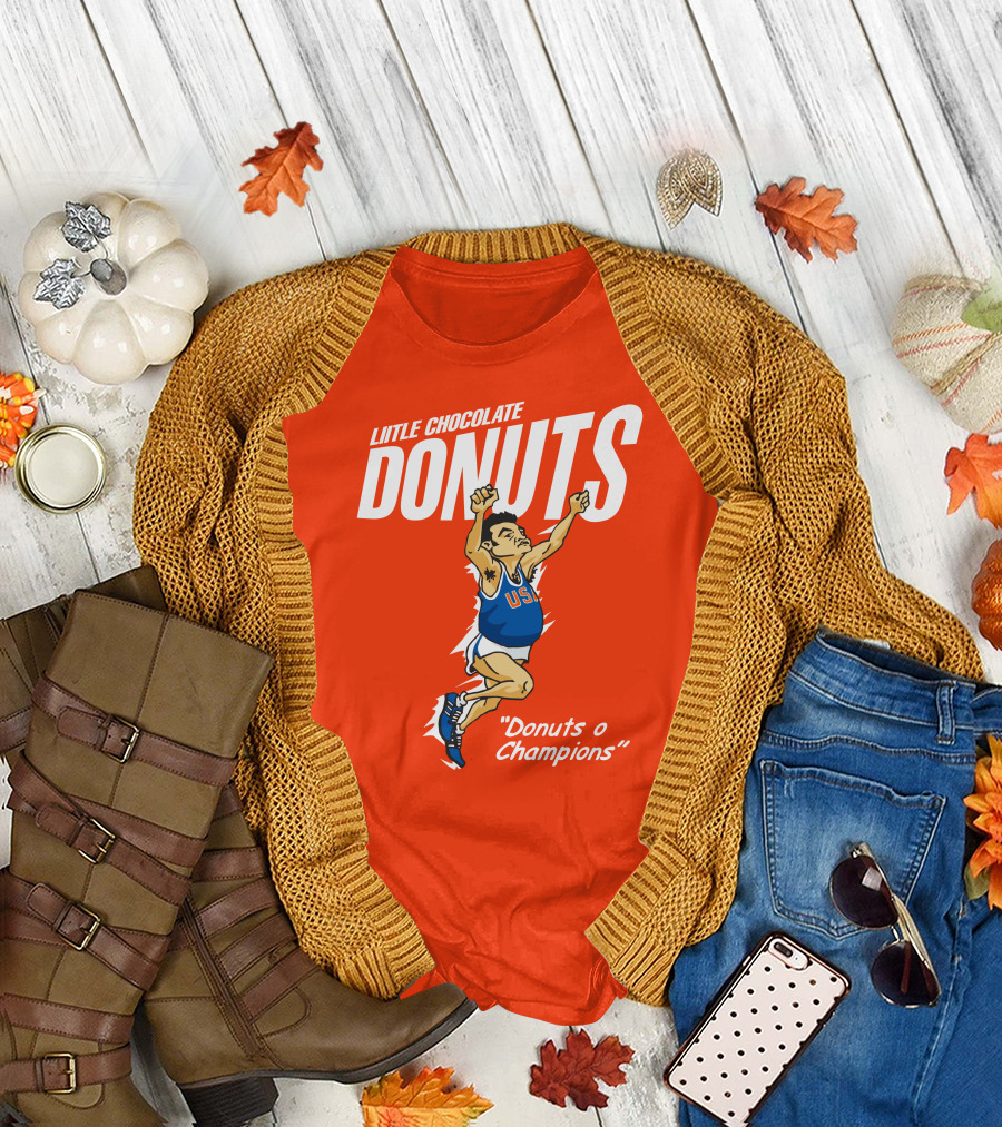 LITTLE CHOCOLATE DONUTS USA Donuts o Champions T-Shirt