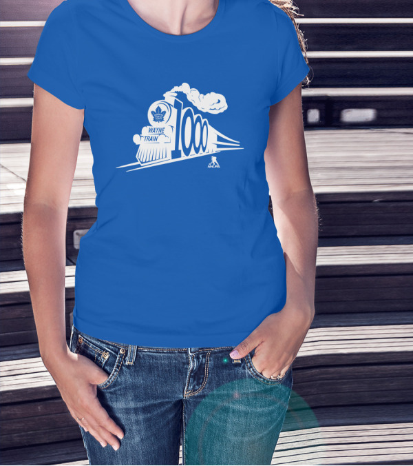 Maple Leafs Wayne Train 1000 NHLPA T-Shirt