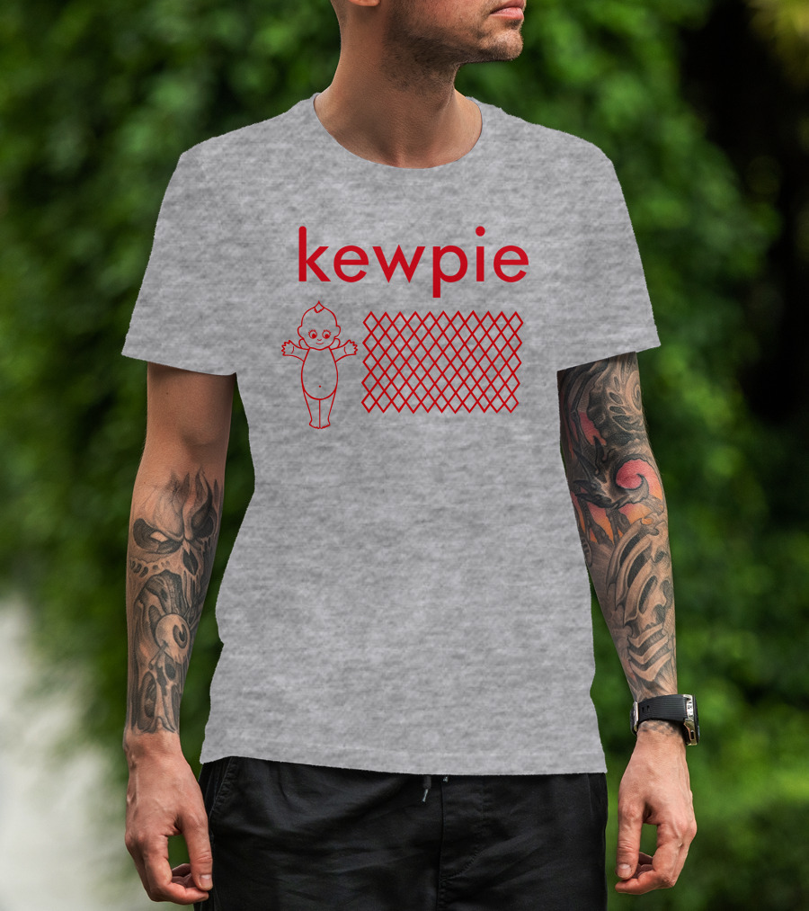 Kewpie Mayo Doll Red Net T-Shirt
