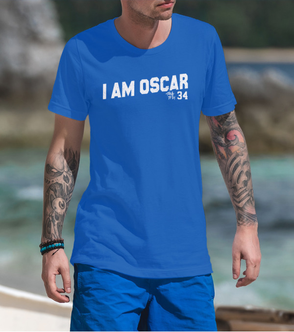 Kentucky Branded I Am Oscar 34 Royal T-Shirt