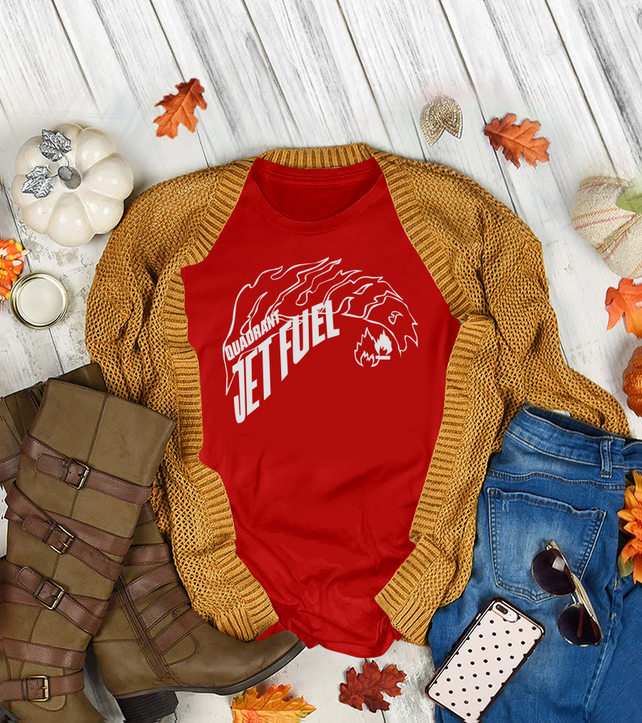 Quadrant Jet Fuel Flame T-Shirt