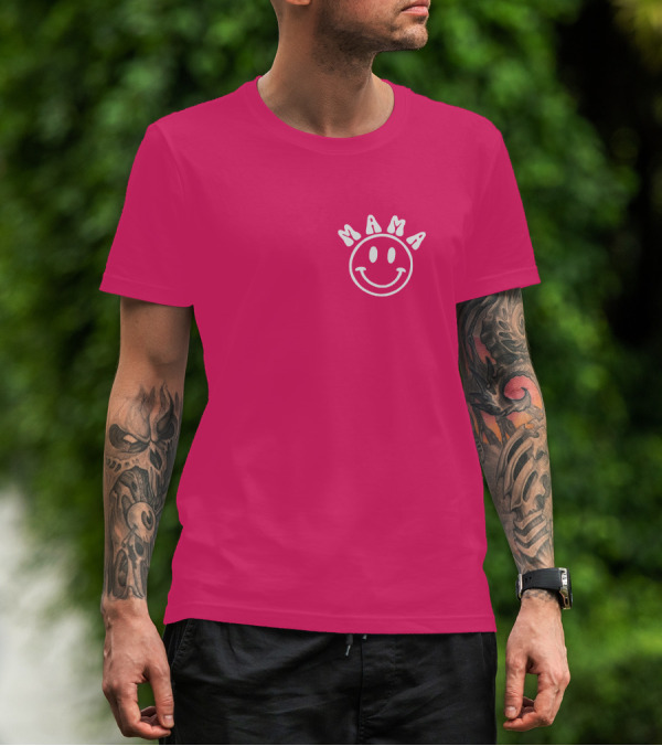 Mama Smiley Face If Your Kid Tries To Bully Mine T-Shirt