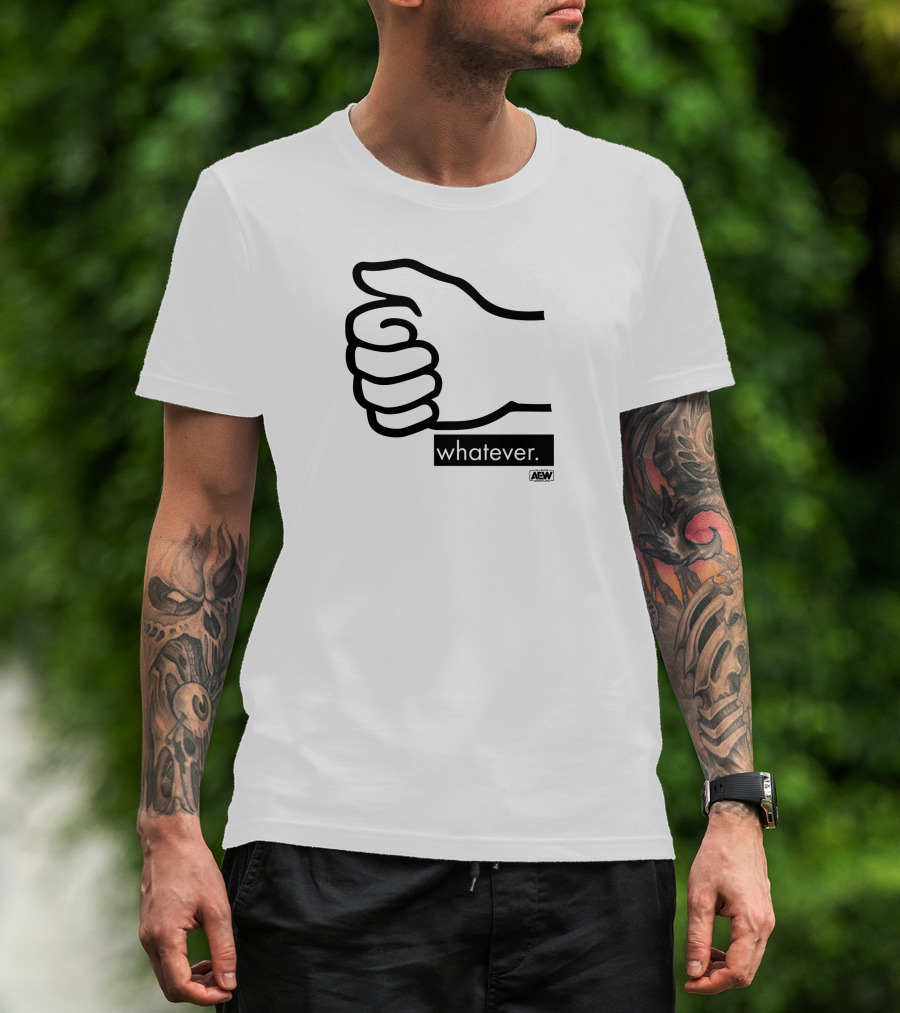 Orange Cassidy Whatever AEW Thumb Gesture T-Shirt