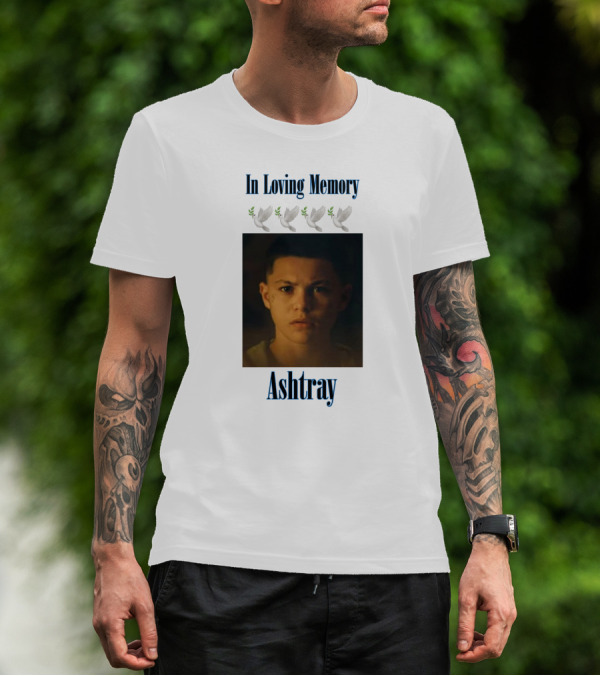 In Loving Memory Ashtray Stevenson Jean Doves T-Shirt