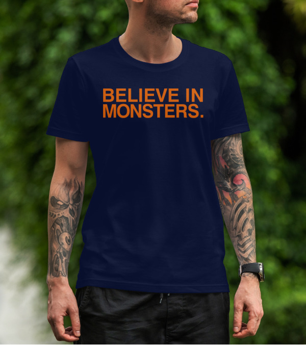 Brenda Webber Obvious Store Believe In Monsters T-Shirt