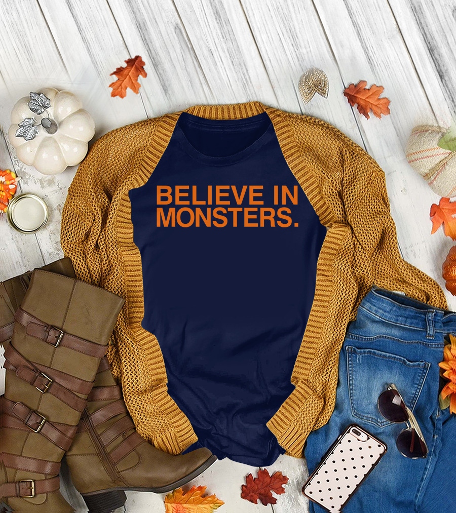 Brenda Webber Obvious Store Believe In Monsters T-Shirt