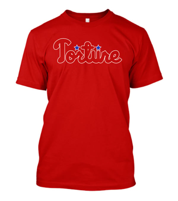 Torture Phillies Iconic Style Star T-Shirt