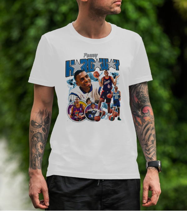 Penny Hardaway Sparkboyzco Merch NBA USA Basketball Memphis State T-Shirt