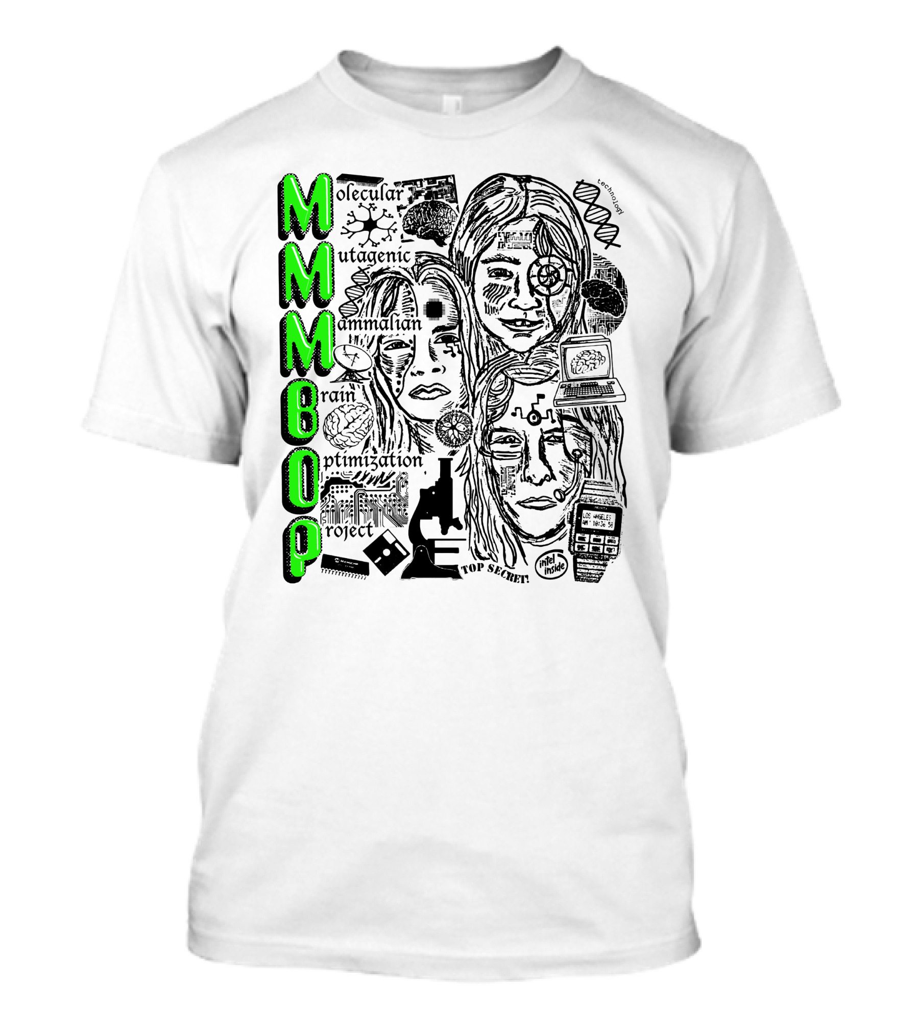 MMMBop Molecular Mutagenic Mammalian Brain Optimization Project T-Shirt