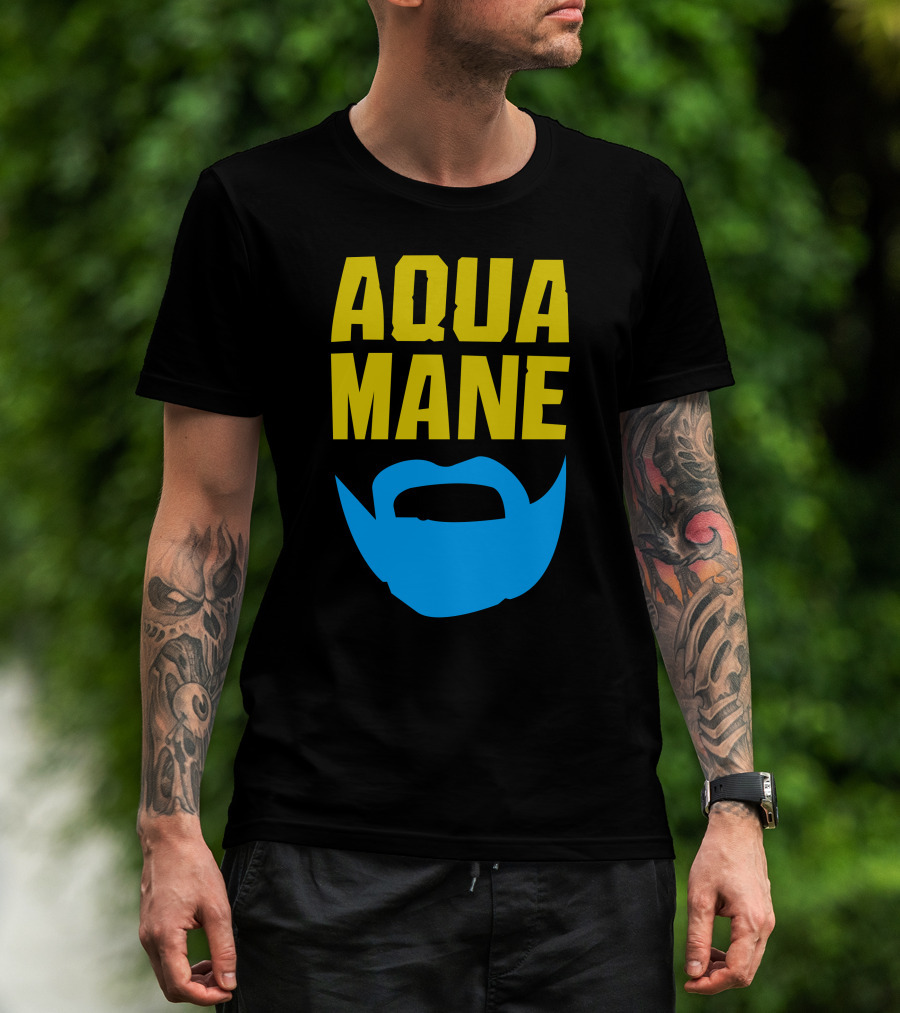 Memphis Grizzlies Aqua Mane Beard T-Shirt