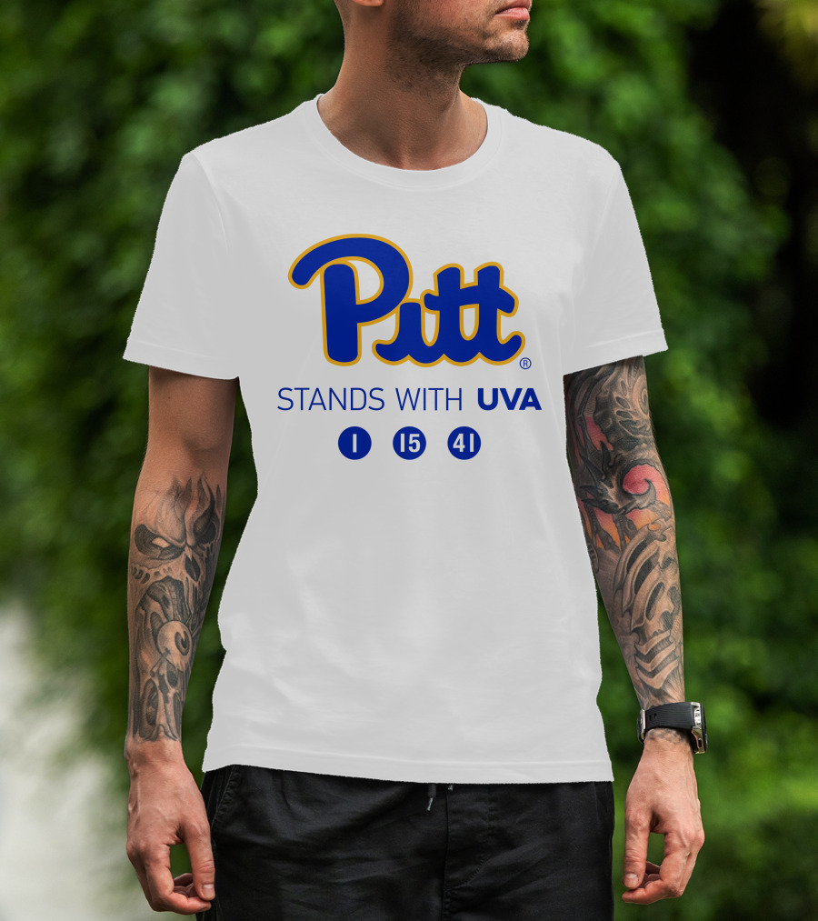 Pitt Stands With UVA 1 15 41 T-Shirt