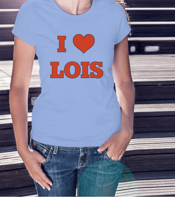 Peter Griffin I Love Lois Heart T-Shirt