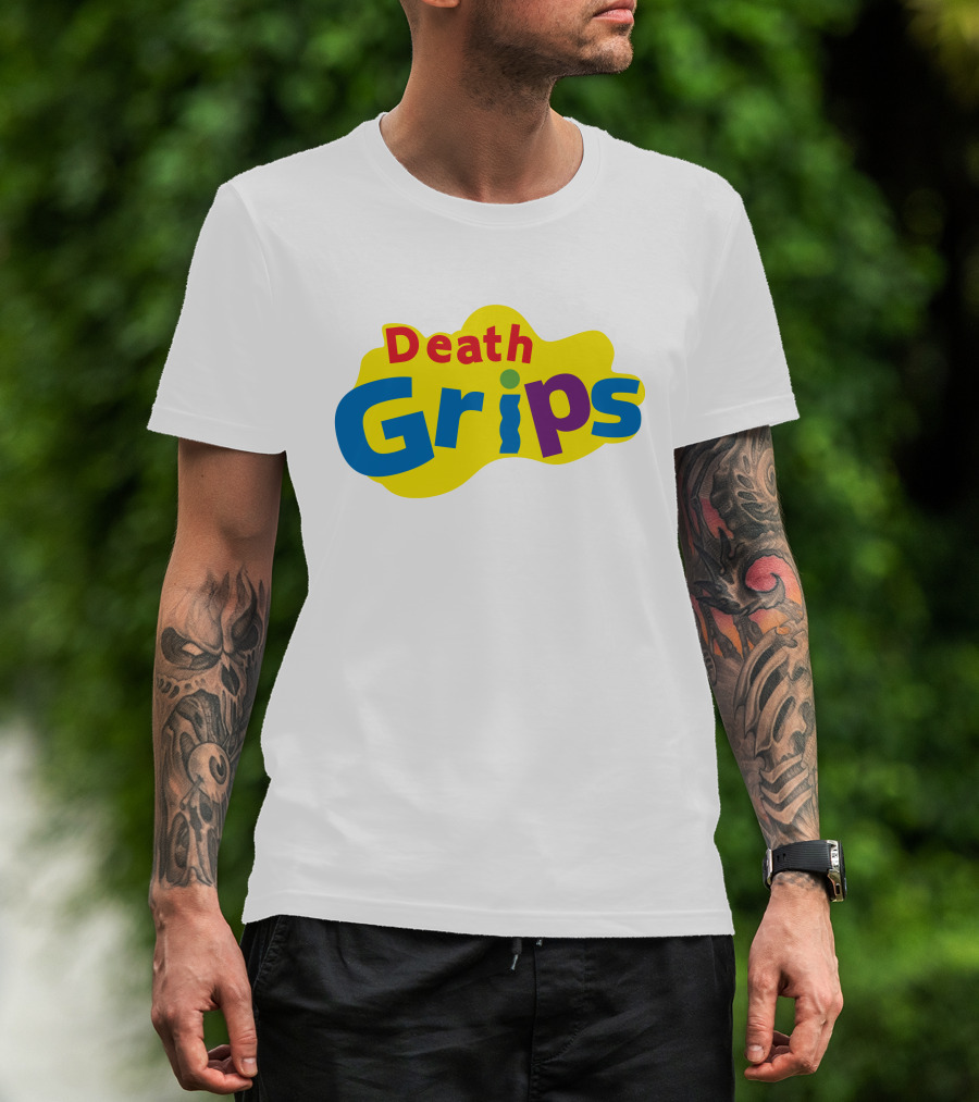 Death Grips Wiggles Logo Mashup T-Shirt