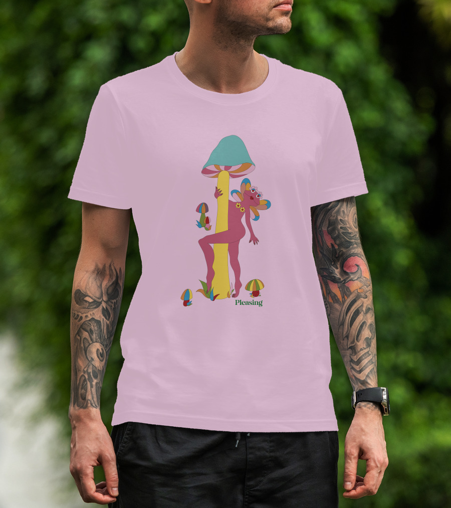 Pleasing Shroom Bloom Fairy With Mushrooms T-Shirt