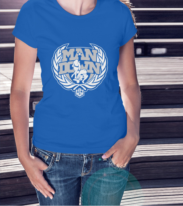 Man Down Team Spence Boxing Laurel Crest T-Shirt