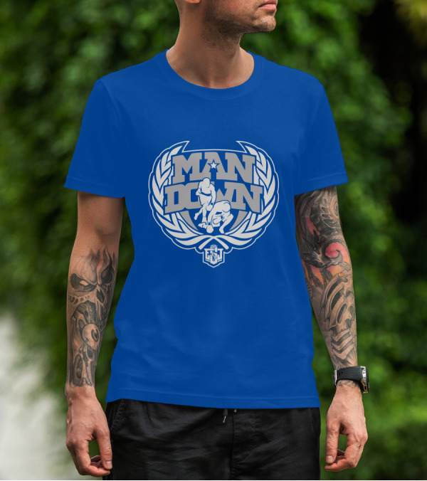 Man Down Team Spence Boxing Laurel Crest T-Shirt
