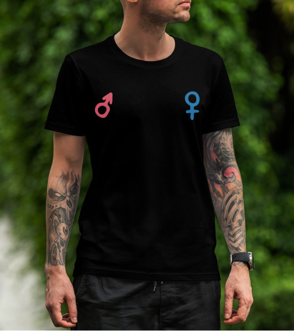 Marina Merch Male And Female Symbols T-Shirt