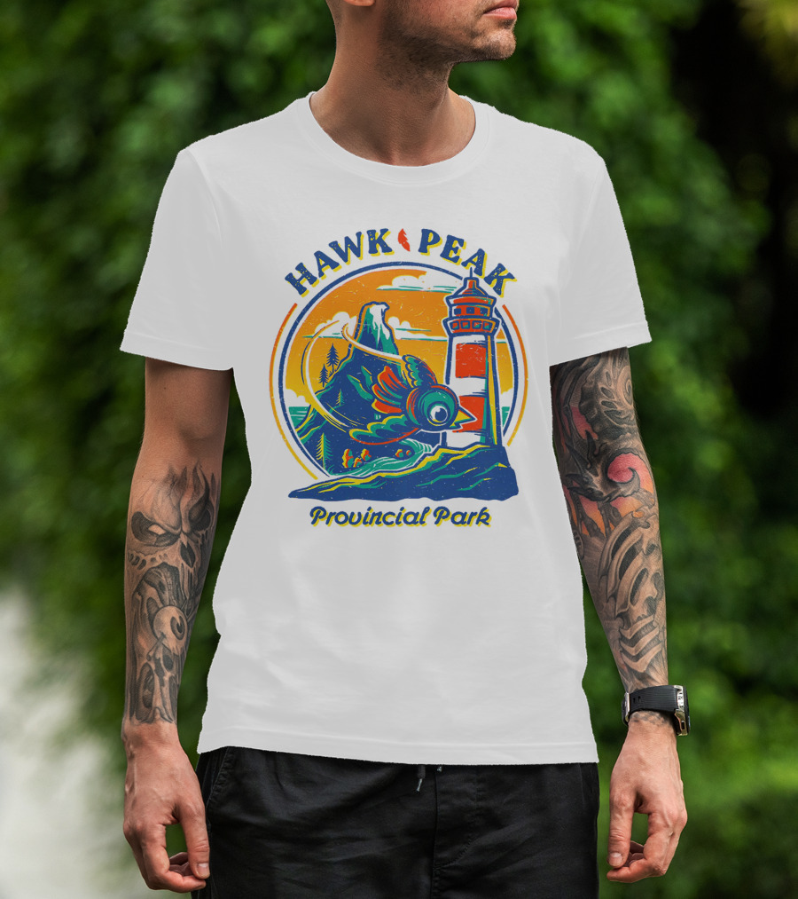 Hawk Peak Provincial Park Fangamer Merch T-Shirt