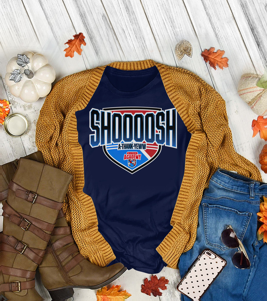 Alpha Academy Shoooosh A Thank Yeww Shield T-Shirt