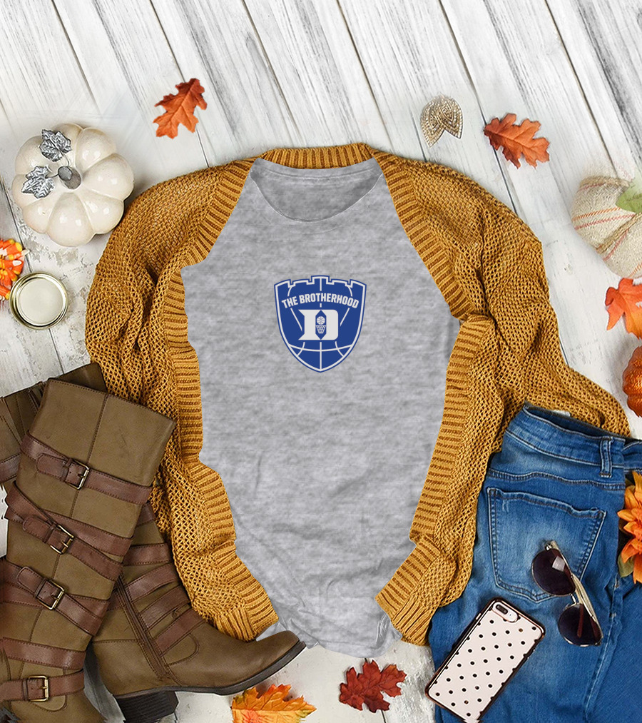 The Brotherhood Duke Basketball Shield T-Shirt