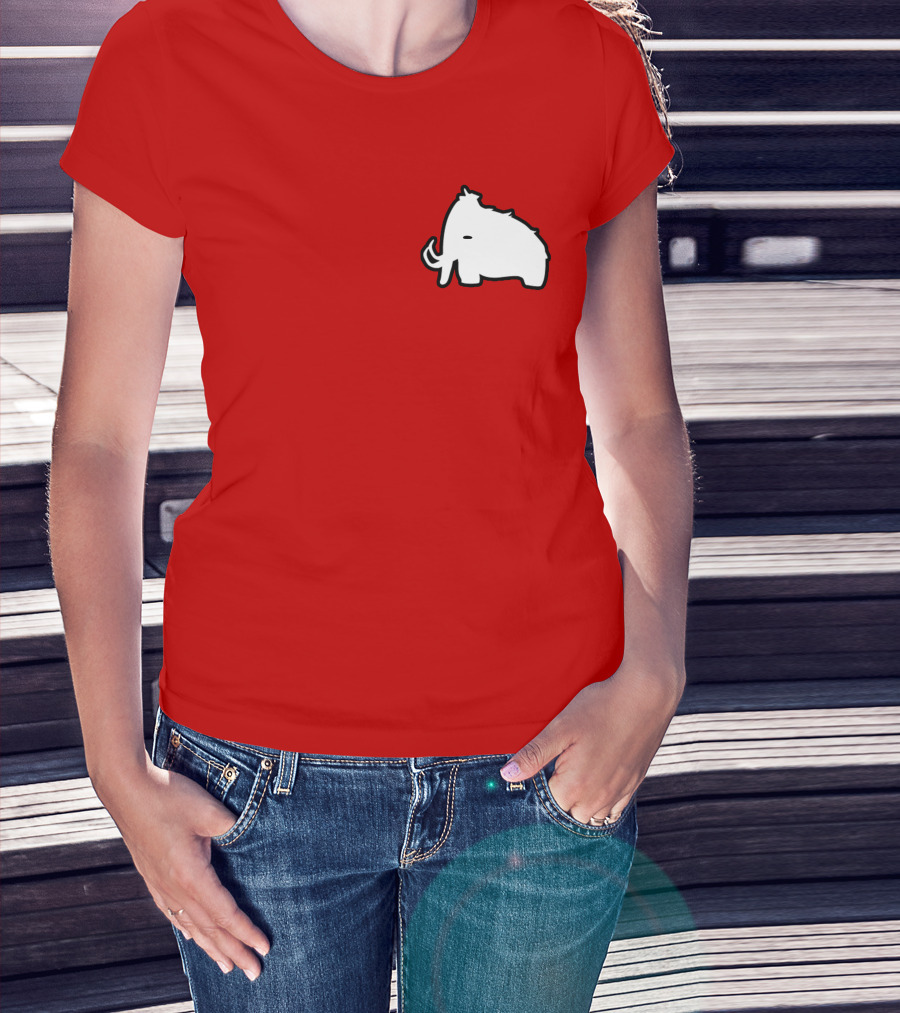 Wooli Official Merch Woolly Mammoth Silhouette T-Shirt