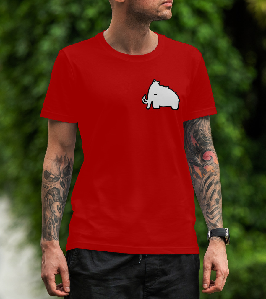 Wooli Official Merch Woolly Mammoth Silhouette T-Shirt
