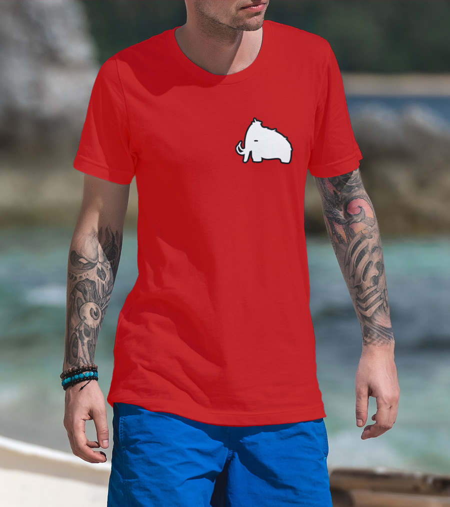 Wooli Official Merch Woolly Mammoth Silhouette T-Shirt