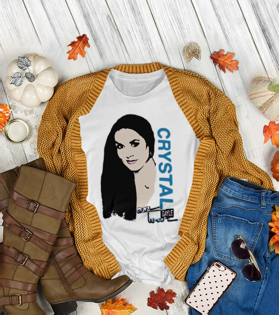 CRYSTAL ONE GAYLE LOVE T-Shirt