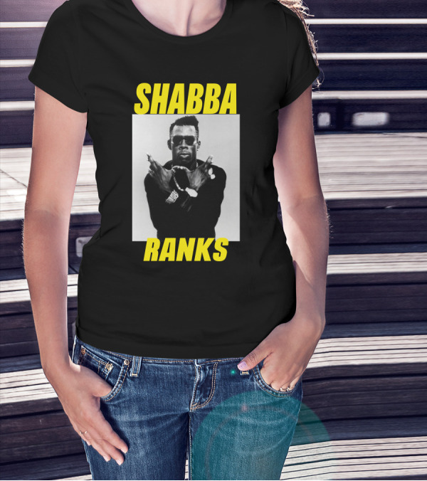 SHABBA RANKS Iconic Crossed Arms Pose T-Shirt