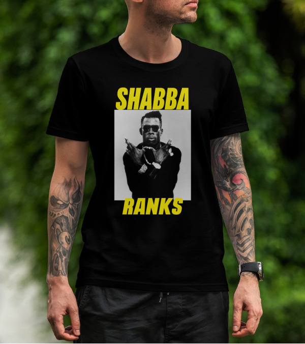 SHABBA RANKS Iconic Crossed Arms Pose T-Shirt