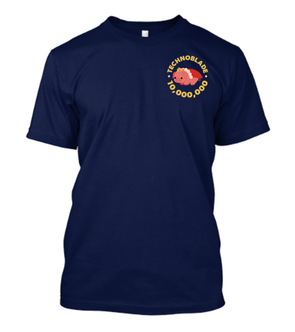 Technoblade 10,000,000 Pig Crown T-Shirt