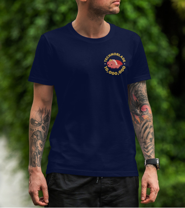 Technoblade 10,000,000 Pig Crown T-Shirt