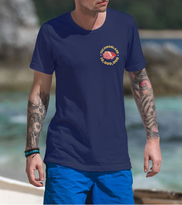 Technoblade 10,000,000 Pig Crown T-Shirt
