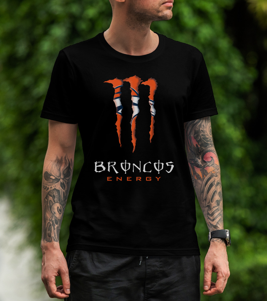 Broncos Energy Claw Marks T-Shirt