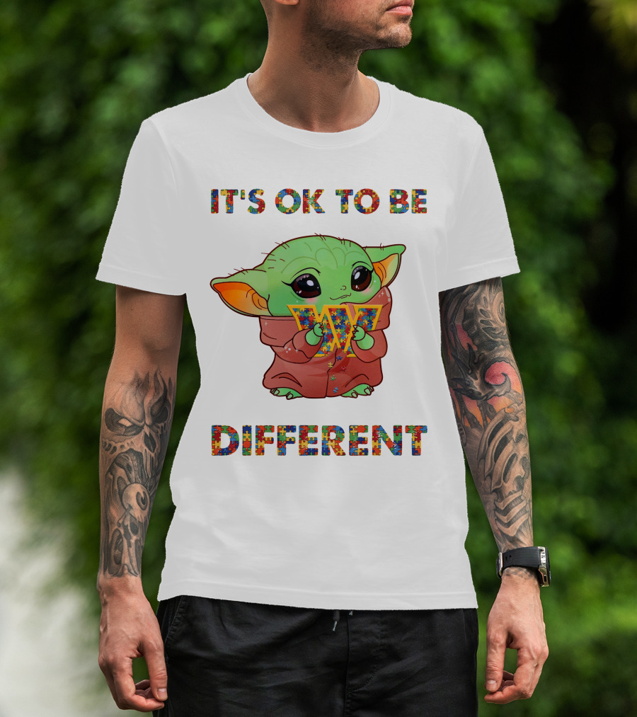 It's Ok To Be Different Washington Commanders T-Shirt