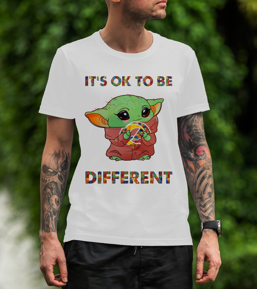 It's Ok To Be Different Los Angeles Rams T-Shirt