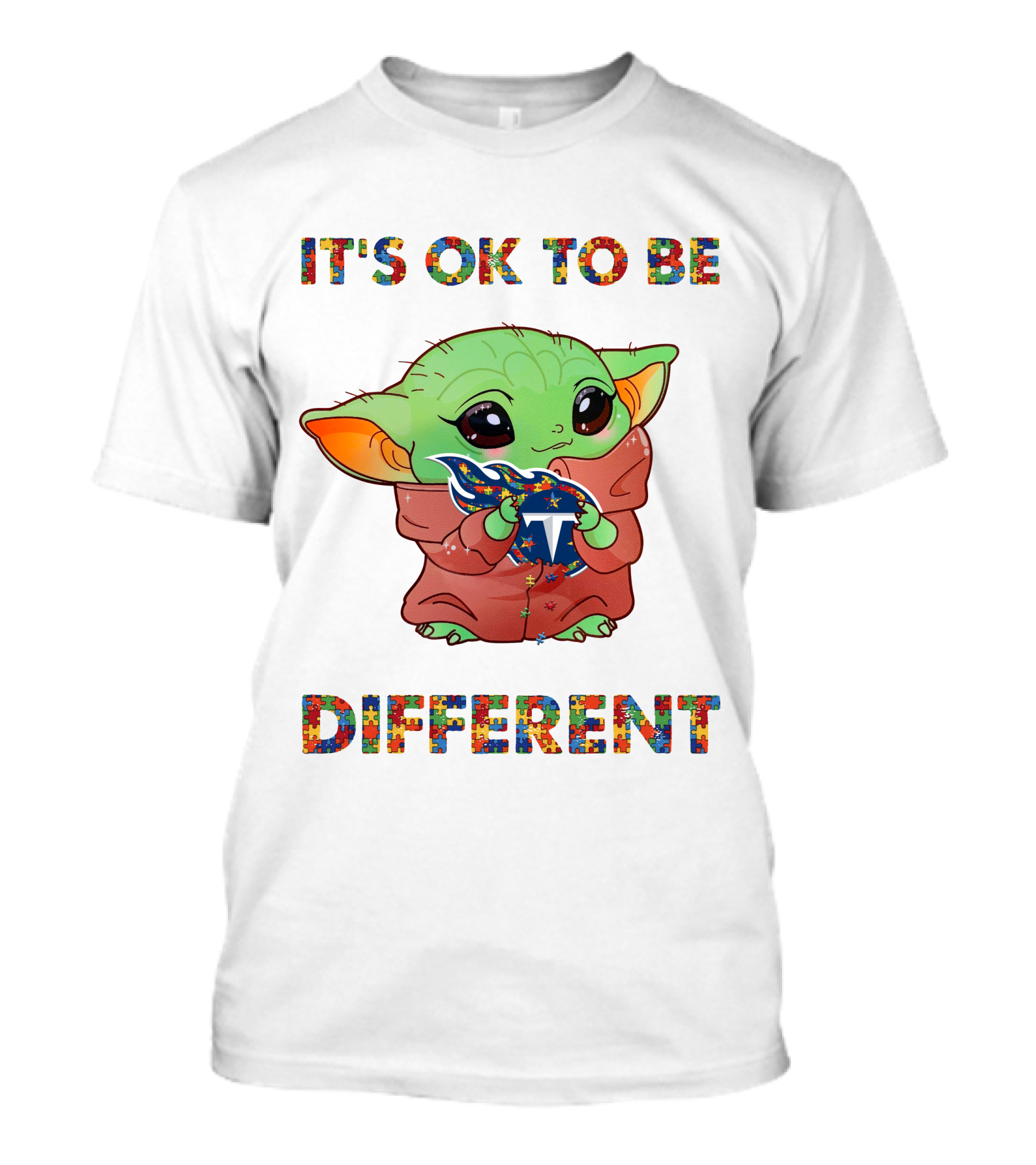 It's Ok To Be Different Tennessee Titans Baby Creature T-Shirt