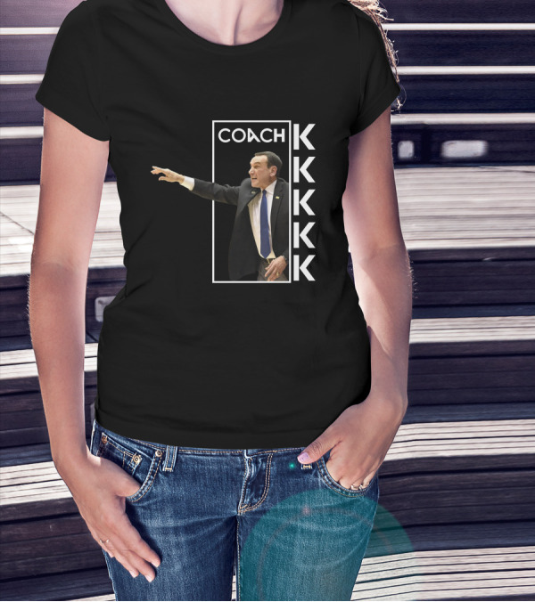 COACH K Duke Basketball Legend T-Shirt