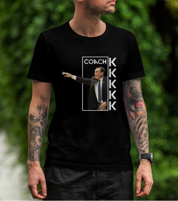 COACH K Duke Basketball Legend T-Shirt