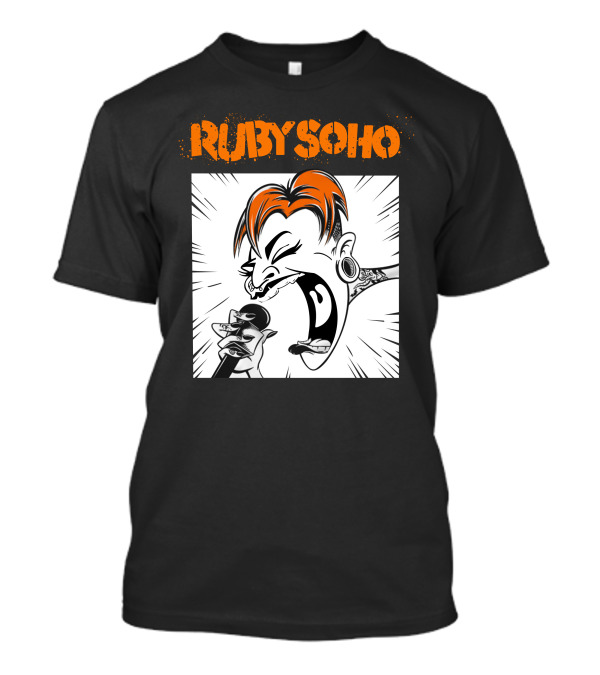 Shop AEW Ruby Soho Scream Mic Performance T-Shirt