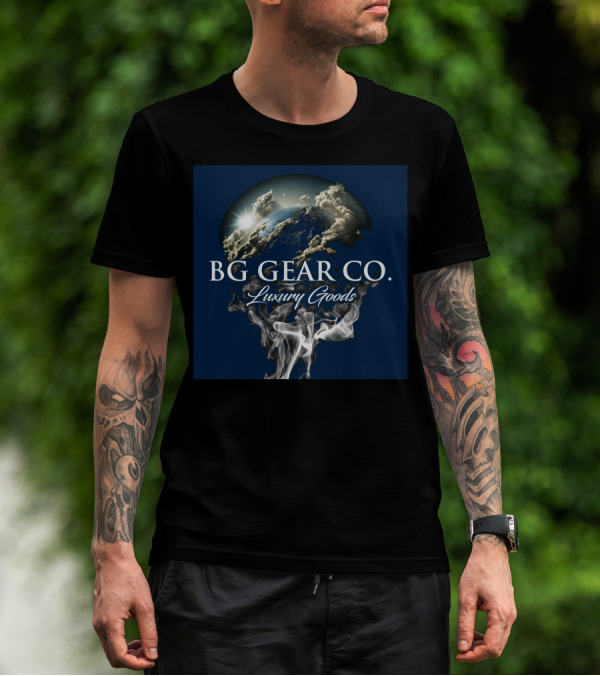 BG Gear Co. Luxury Goods Earth And Smoky Clouds T-Shirt
