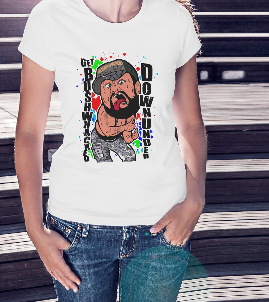 Get Bushwhacked Down Under Pro Wrestling Tees Bushwhackers T-Shirt