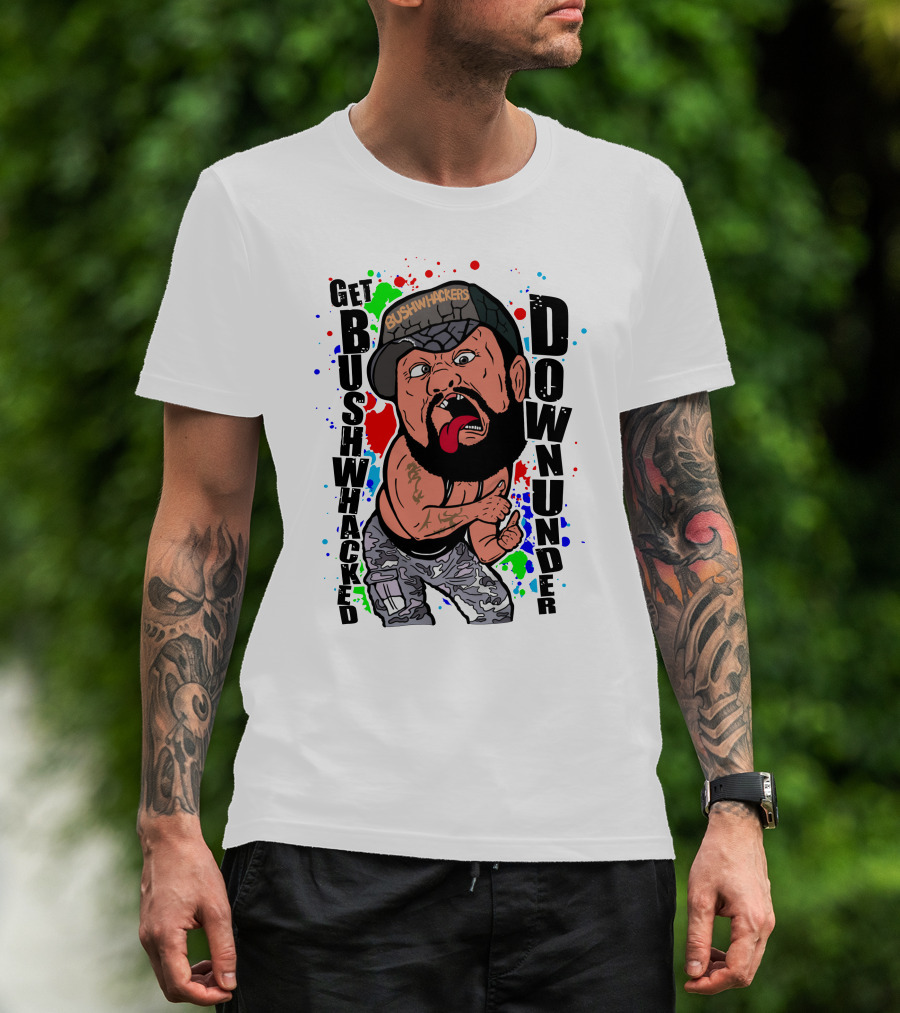 Get Bushwhacked Down Under Pro Wrestling Tees Bushwhackers T-Shirt